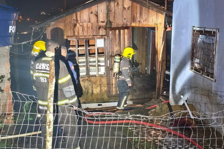Homem é preso após provocar incêndio em residência no bairro Pamplona