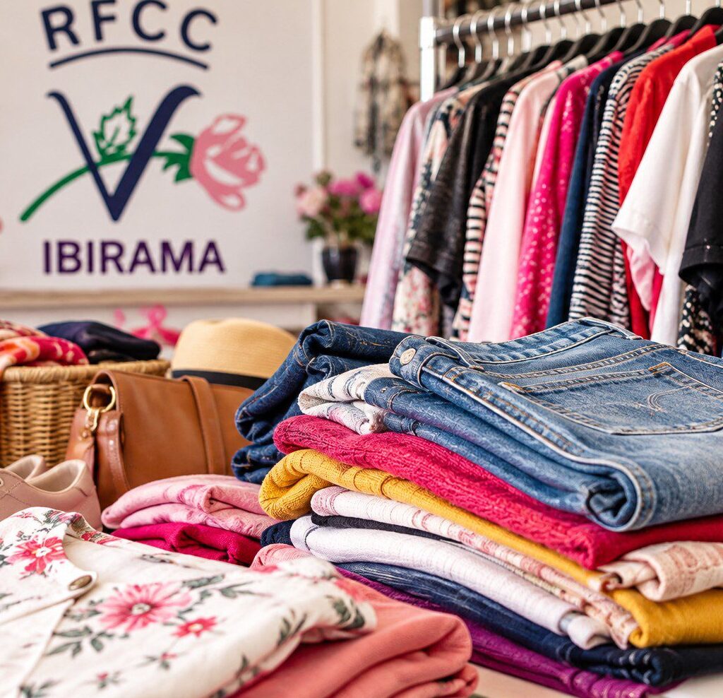 Rede Feminina de Ibirama promove liquidação no brechó com 50% de desconto