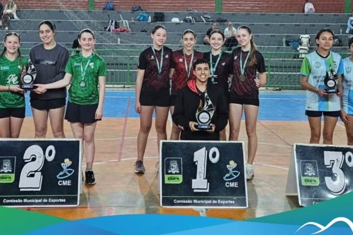 Ibirama domina badminton e conquista títulos no 14º JIMAVI