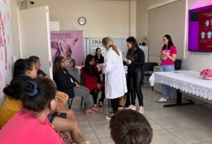CRAS de Dona Emma promove ação do Outubro Rosa em parceria com a Saúde