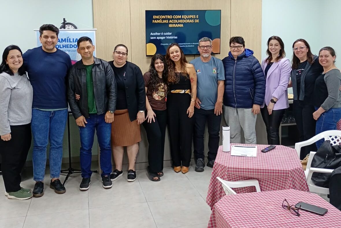 Ibirama realiza encontro de orientação técnica sobre o Serviço de Família Acolhedora