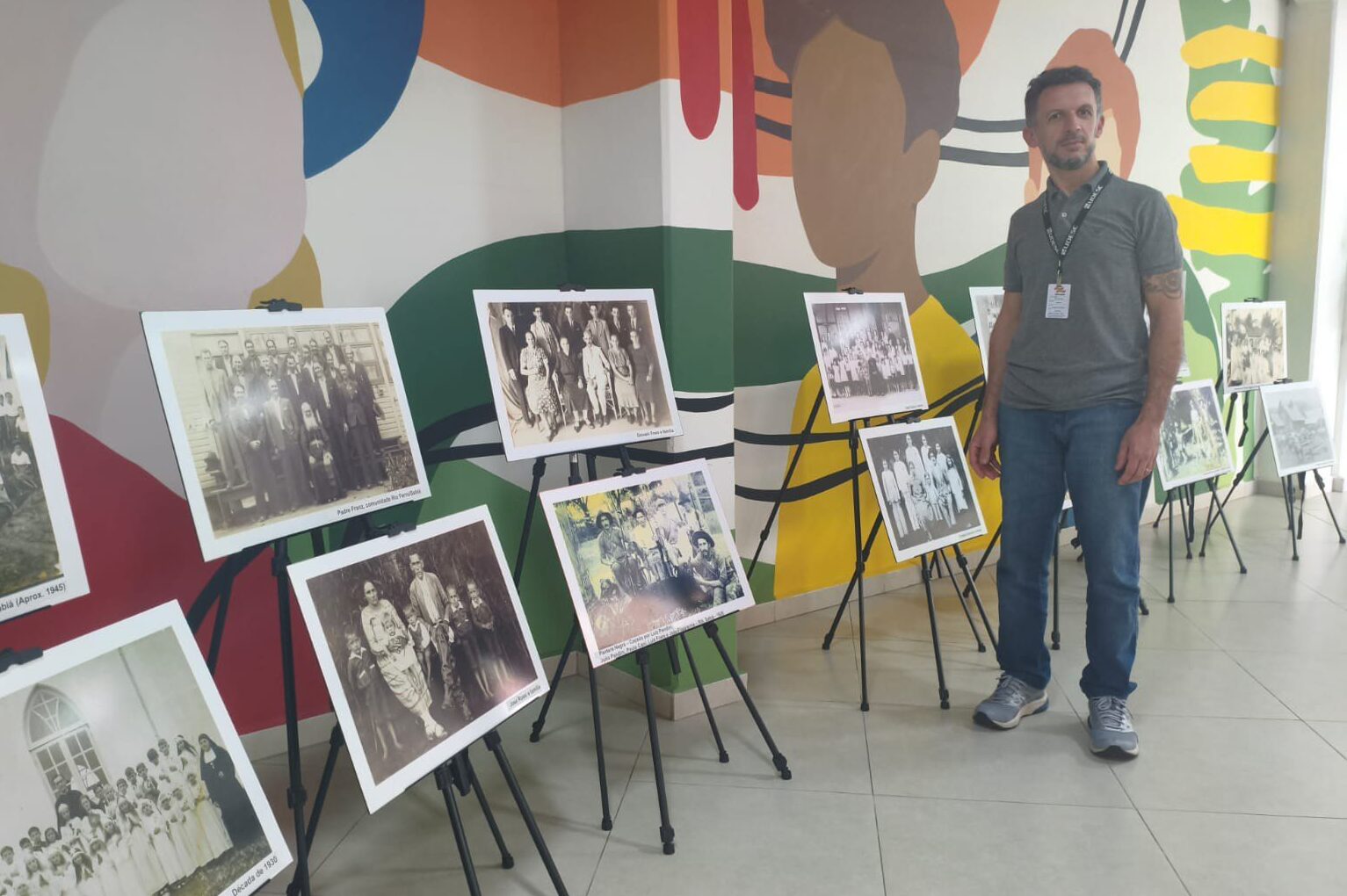 Exposição em Ibirama resgata a história da imigração italiana na Colônia Hansa-Hammonia